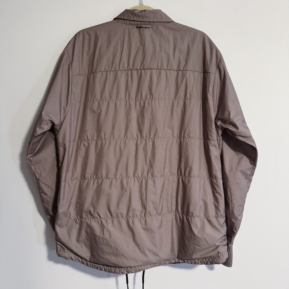 The North Face - Light Brown Quilted Collared Button Down Jacket - Picture 4 of 4